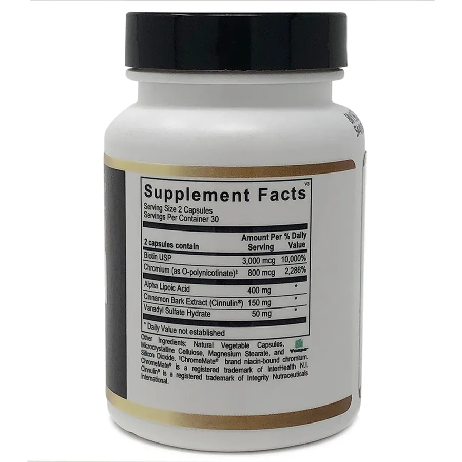 Gluco Core, label
