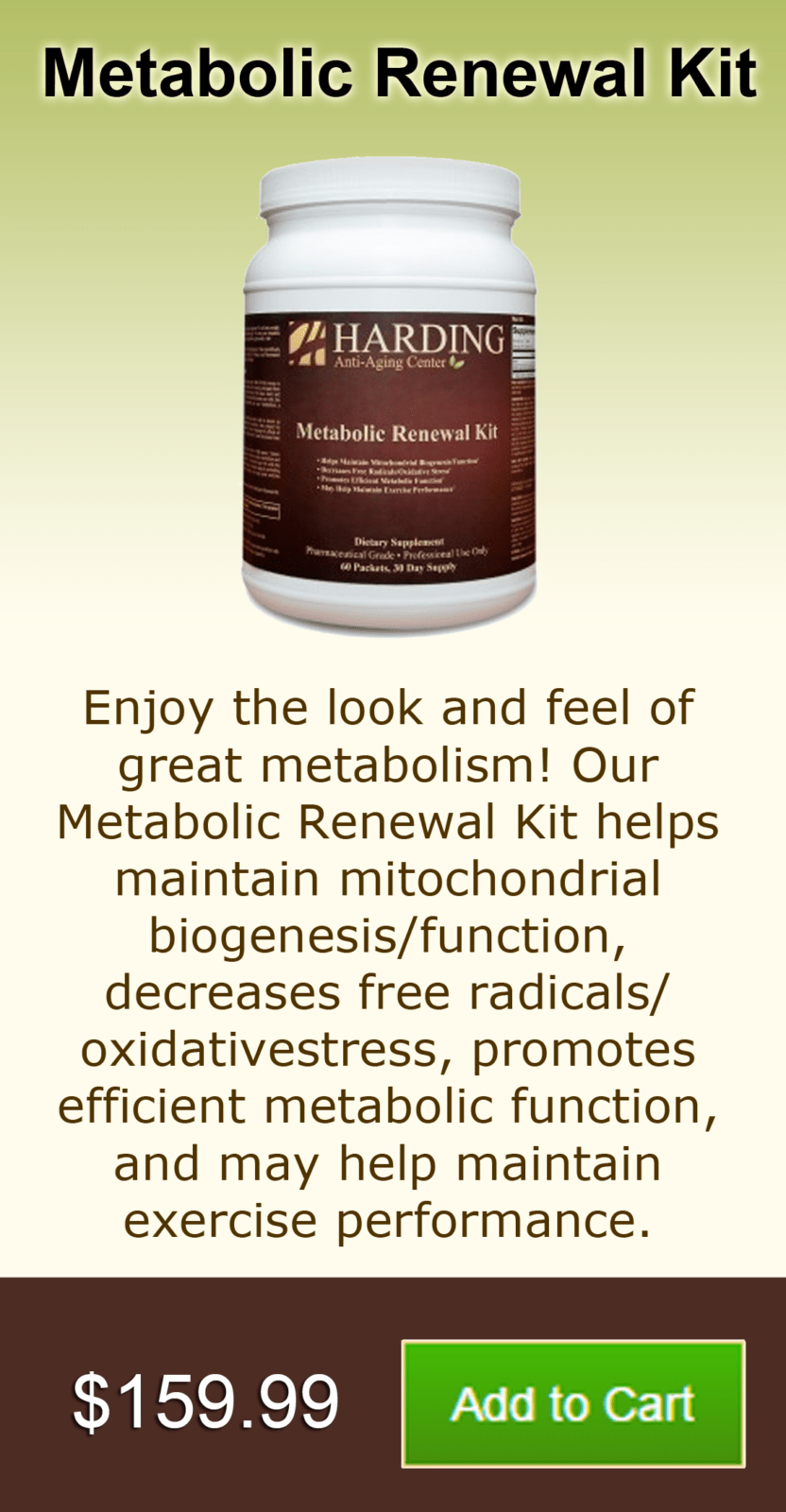 Metabolic Renewal Kit